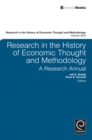 Research in the History of Economic Thought and Methodology : A Research Annual - Book