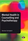 Mental Health in Counselling and Psychotherapy - Book