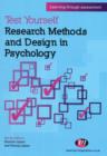 Test Yourself: Research Methods and Design in Psychology : Learning through assessment - Book