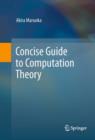 Concise Guide to Computation Theory - eBook