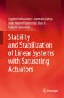 Stability and Stabilization of Linear Systems with Saturating Actuators - eBook