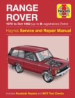 Range Rover V8 Petrol : 70-92 - Book