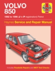 Volvo 850 Petrol (92 - 96) Haynes Repair Manual - Book