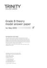 Trinity College London Theory Model Answers Paper (2013) Grade 8 - Book