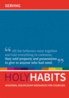 Holy Habits: Serving : Missional discipleship resources for churches - Book