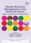 Human Resource Management in the Nonprofit Sector - eBook