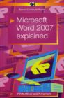 Microsoft Word 2007 Explained - Book