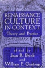 Renaissance Culture in Context : Theory and Practice - Book