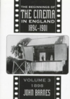 The Beginnings Of The Cinema In England,1894-1901: Volume 3 : 1898 - Book