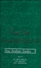 New Arabian Studies Volume 5 - Book