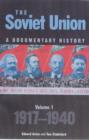 The Soviet Union: A Documentary History Volume 1 : 1917-1940 - Book