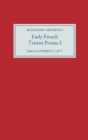 Early French Tristan Poems: I - Book