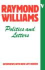 Politics and Letters : Interviews with New Left Review - Book