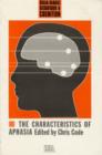 The Characteristics Of Aphasia - Book