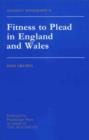 Fitness To Plead In England And Wales - Book