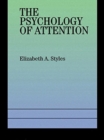 The Psychology of Attention - Book