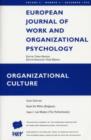 Organizational Culture : A Special Issue of the European Journal of Work and Organizational Psychology - Book