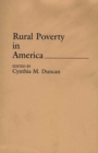 Rural Poverty in America - Book