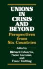 Unions in Crisis and Beyond : Perspectives from Six Countries - Book