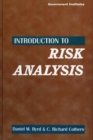 Introduction to Risk Analysis : A Systematic Approach to Science-Based Decision Making - Book