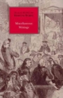 Select Works of Edmund Burke : Miscellaneous Writings - Book