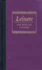 Leisure the Basis of Culture - Book