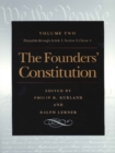 Founders' Constitution, Volume 2 : Preamble Through Article 1, Section 8, Clause 4 - Book