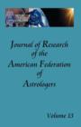 Journal of Research of the American Federation of Astrologers Vol. 13 - Book