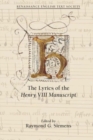 The Lyrics of the Henry VIII Manuscript - Book
