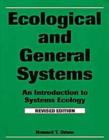 Ecological and General Systems : An Introduction to Systems Ecology - Book