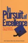 In Pursuit of Excellence : The Community College of Denver - Book