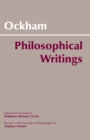 Ockham: Philosophical Writings : A Selection - Book