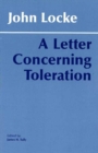 A Letter Concerning Toleration - Book