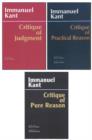 Three Critiques, 3-volume Set : Vol. 1: Critique of Pure Reason; Vol. 2: Critique of Practical Reason; Vol. 3: Critique of Judgment - Book