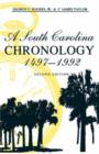 A South Carolina Chronology, 1497-1992 - Book