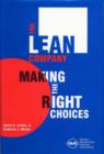 The Lean Company : Making the Right Choices - Book
