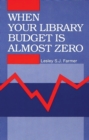 When Your Library Budget is Almost Zero - Book