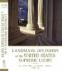 Landmark Decisions of the United States Supreme Court - Book