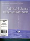 Political Science Research Methods, 6th Edition + Working with Political Science Research Methods, 2nd Edition - Book