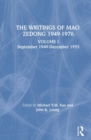 Writings: v. 1: 1949-55 - Book