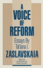 A Voice of Reform : Essays - Book