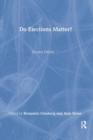 Do Elections Matter? - Book