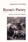 Approaches to Teaching Byron's Poetry - Book