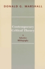 Contemporary Critical Theory : A Selective Bibliography - Book
