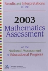 Results and Interpretation of the 2003 Math Assessment of the NAEP - Book