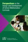 Perspectives on Design and Development of School Mathematics Curricula - Book