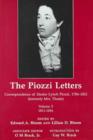 The Piozzi Letters V5 - Book