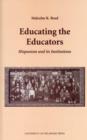 Educating the Educators : Hispanism and Its Institutions - Book