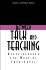 Between Talk And Teaching : Reconsidering the Writing Conference - eBook