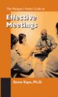 The Manager's Pocket Guide to Effective Meetings - Book